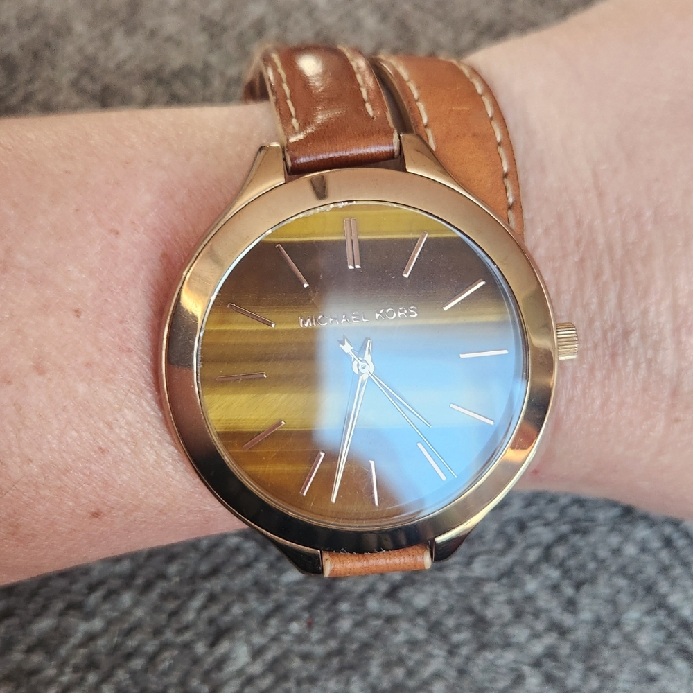 Michael Kors double wrap watch